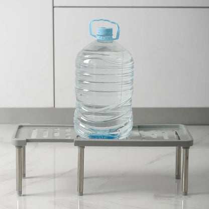 Kitchen Cabinet Counter Shelf Kitchen Organizer Racks Expandable Stackable Fit For Bathroom Under Sink Pantry Desktop Storage