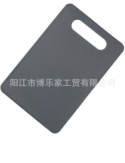 Non-Slip PP Cutting Board for Kitchen – Square Plastic Chopping Board for Vegetables &amp; Fruit, Easy-Clean, Double-Sided, Lightweight Food Prep Board