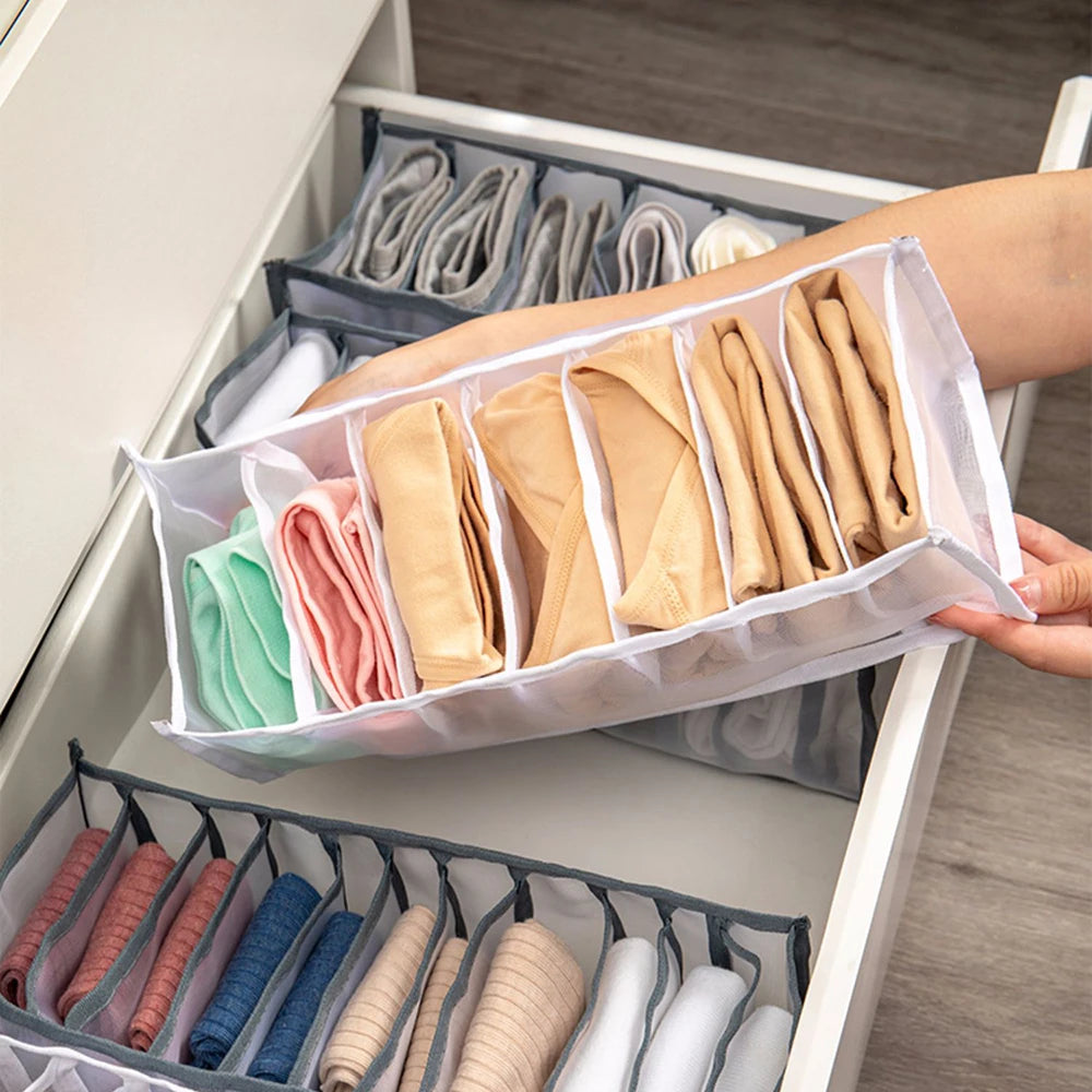 Adjustable Drawer Organizer Storage Boxes – Closet &amp; Wardrobe System