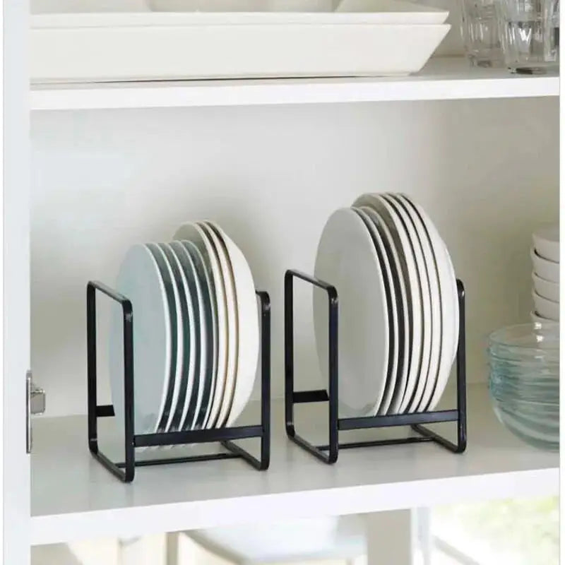 Layered Dish Drying Rack with Drain Board – Kitchen Counter Organize