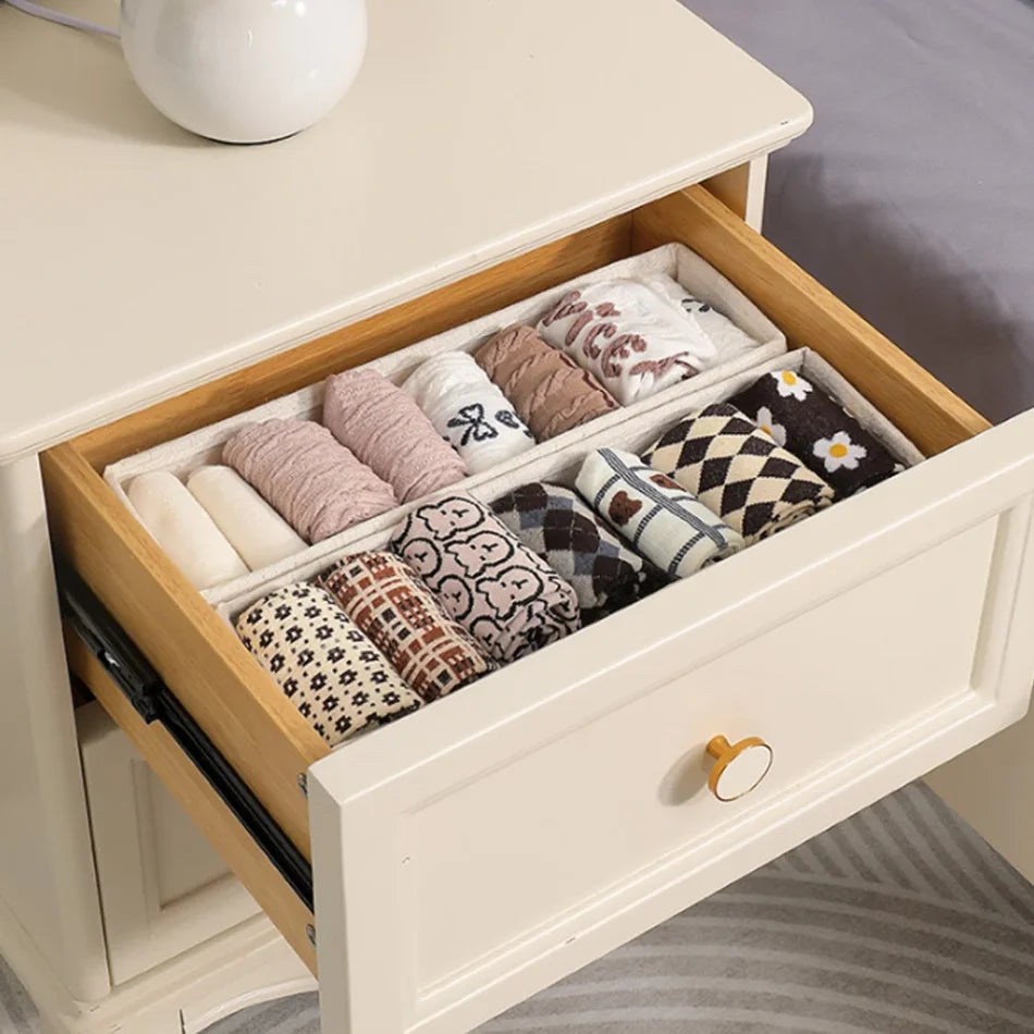 Clothes Organizer Drawer Box – Wardrobe Storage for T-Shirts, Jeans &amp; More