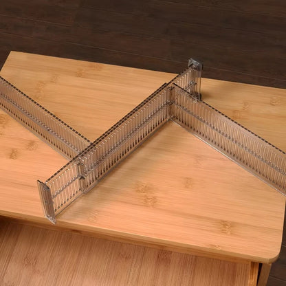 Adjustable Drawer Divider System - Custom-Fit Organization for Calm, Clutter-Free Drawers