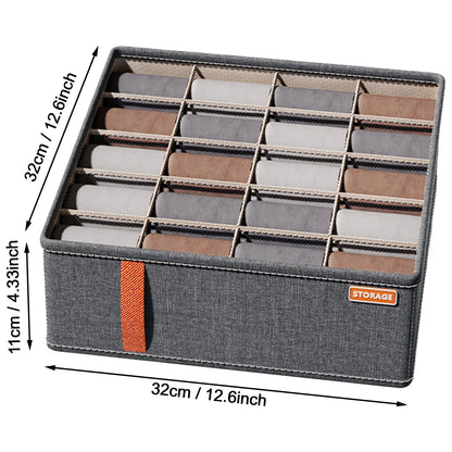 Modular Grid Wardrobe Organizer Boxes – Closet &amp; Drawer Storage System