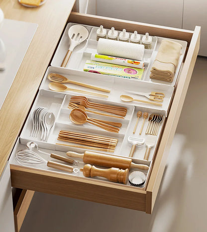 Transform Your Messy Kitchen Drawer in Seconds –Expandable organizer that keeps everything perfectly in place | Novaprime