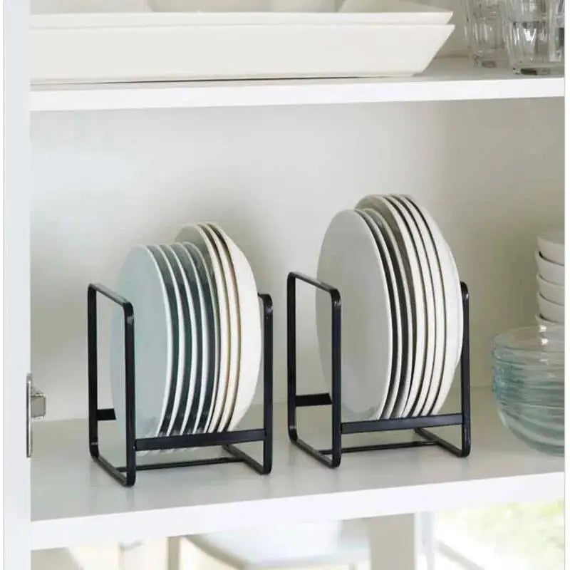 Layered Dish Drying Rack with Drain Board – Kitchen Counter Organize