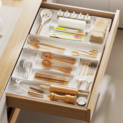 Transform Your Messy Kitchen Drawer in Seconds –Expandable organizer that keeps everything perfectly in place | Novaprime