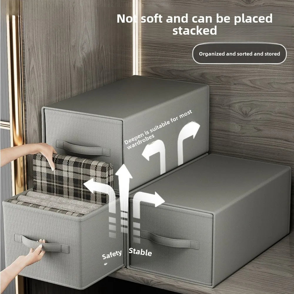 Multi-Purpose Drawer Organizer Box – Wardrobe Clothes Storage