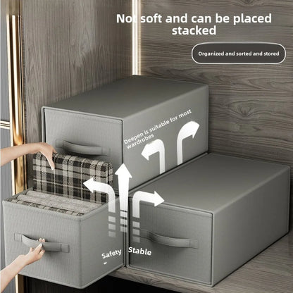 Multi-Purpose Drawer Organizer Box – Wardrobe Clothes Storage
