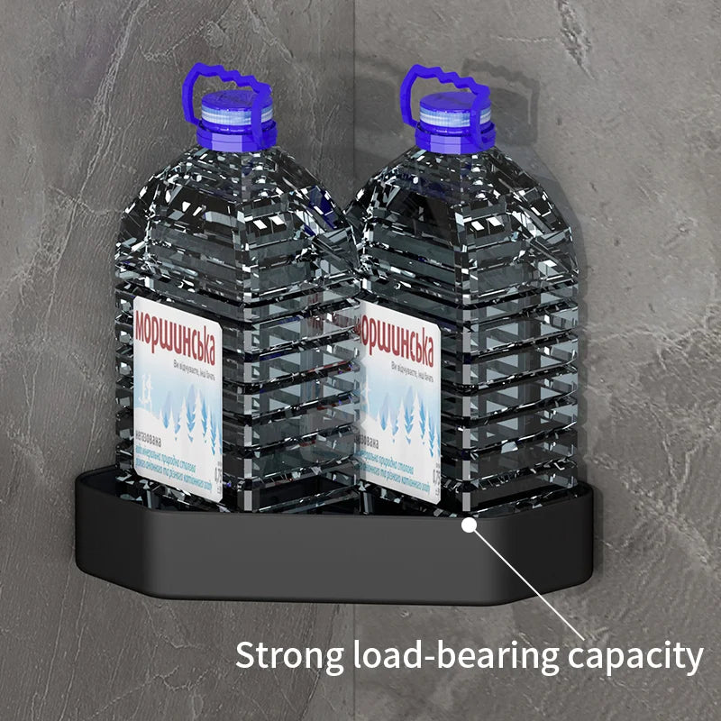 NOVAPRIME™ Wall-Mounted Aluminium Bathroom Shelf – Premium Shower Organizer for Shampoo, Soap, Makeup &amp; Bathroom Accessories