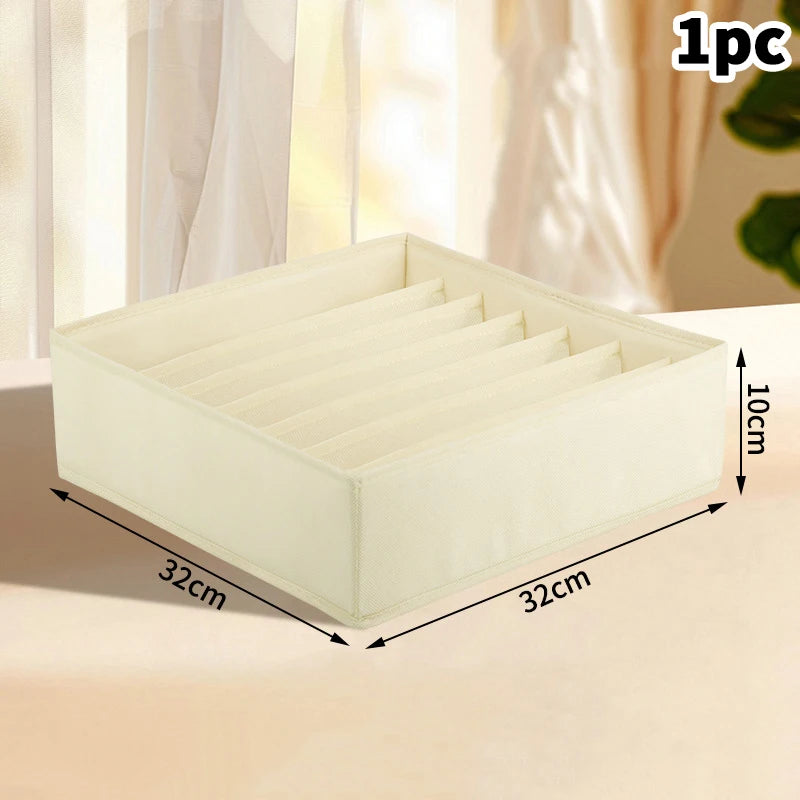 Home wardrobe drawer organizers - clothing, underwear, socks, bra organizers - essential home necessities cabinet organization