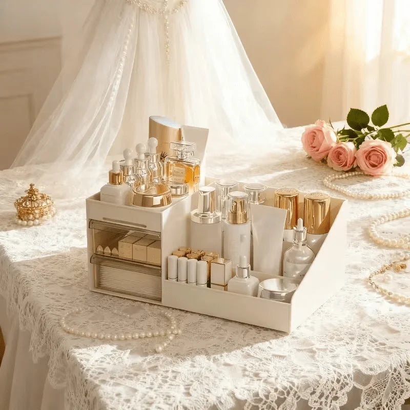 Cream Minimalist Storage Organizer