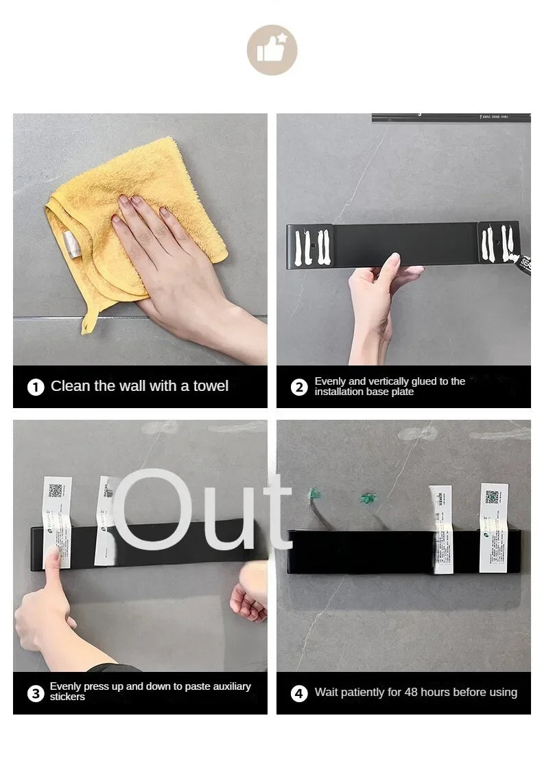 Kitchen Knife Organizer Wall Mounted Multifunctional Kitchen Knife Storage Rack Household Knife Storage Kitchen Storage Supplies