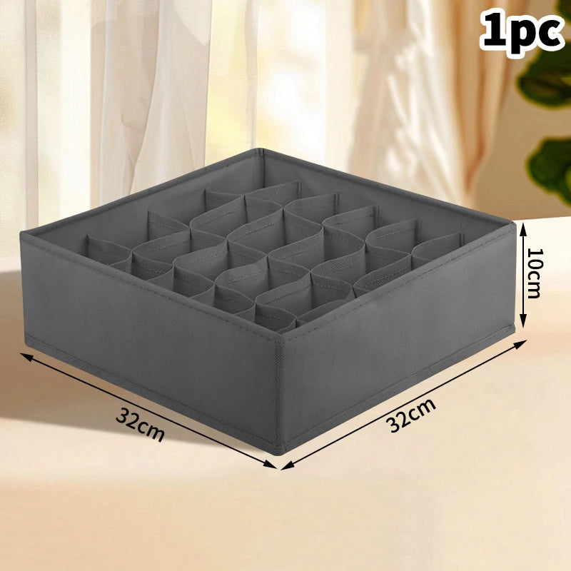 Home wardrobe drawer organizers - clothing, underwear, socks, bra organizers - essential home necessities cabinet organization