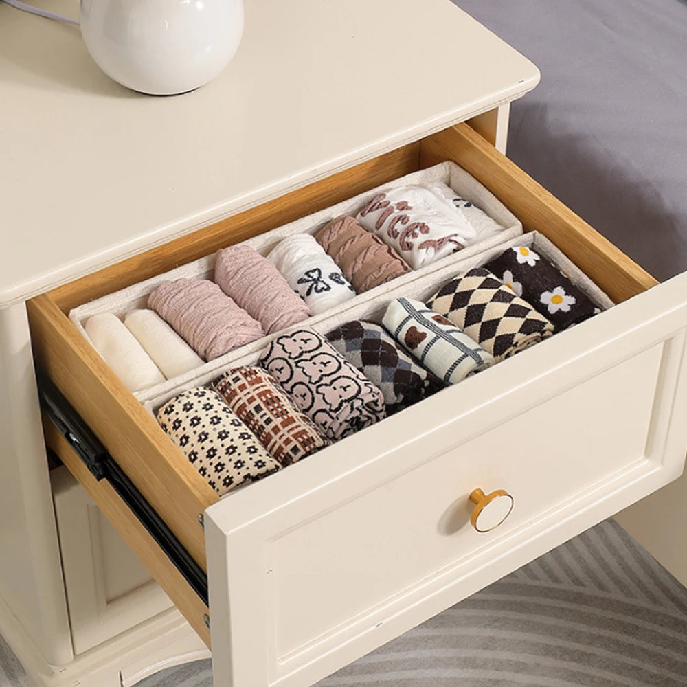 Clothes Organizer Drawer Box – Wardrobe Storage for T-Shirts, Jeans &amp; More