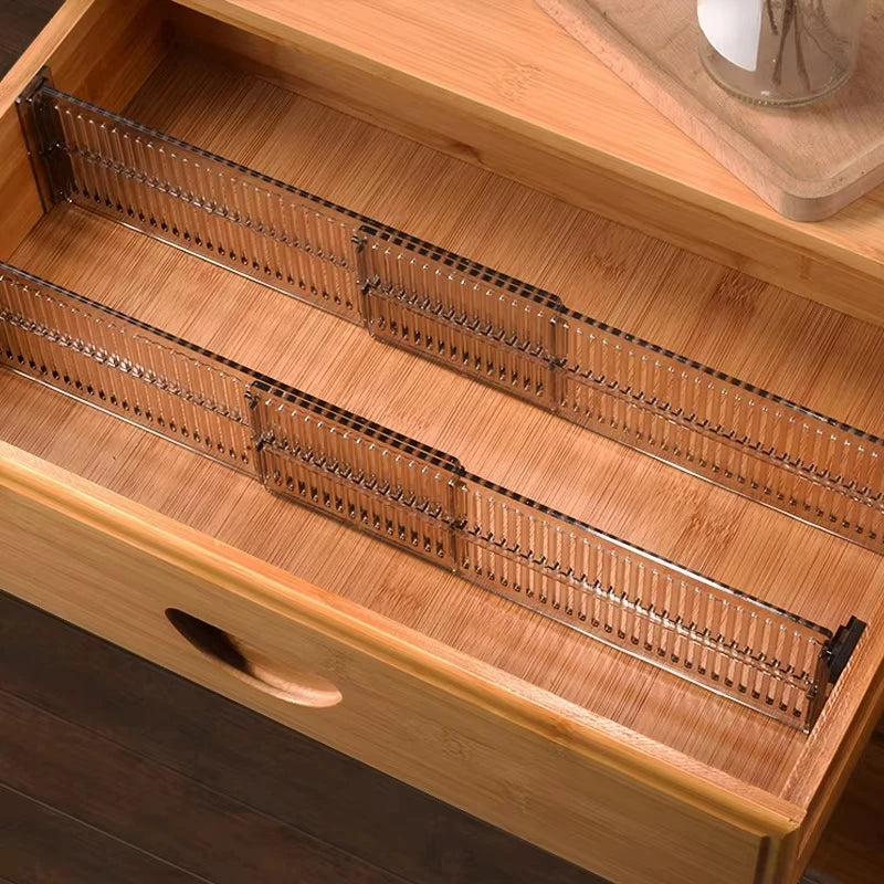 Adjustable Drawer Divider System - Custom-Fit Organization for Calm, Clutter-Free Drawers