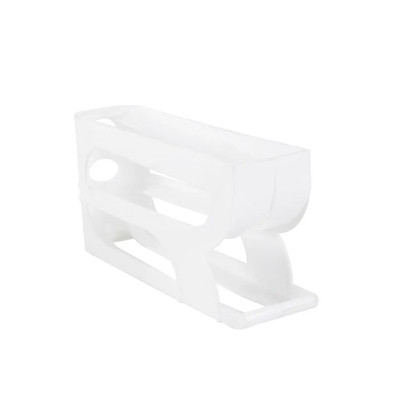 Automatic Rolling Egg Organizer – Space-Saving Fridge Storage Rack