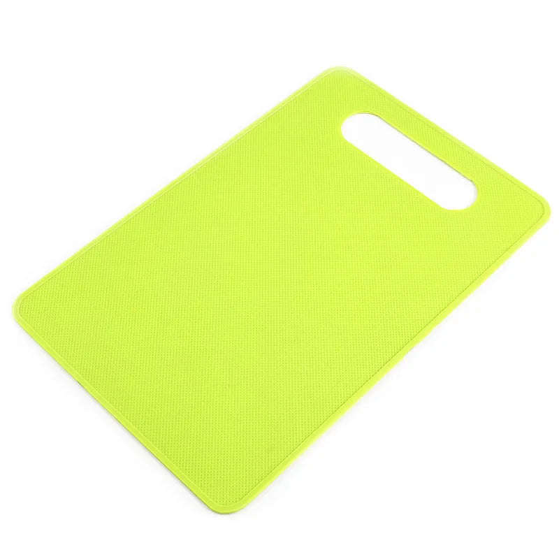 Non-Slip PP Cutting Board for Kitchen – Square Plastic Chopping Board for Vegetables &amp; Fruit, Easy-Clean, Double-Sided, Lightweight Food Prep Board