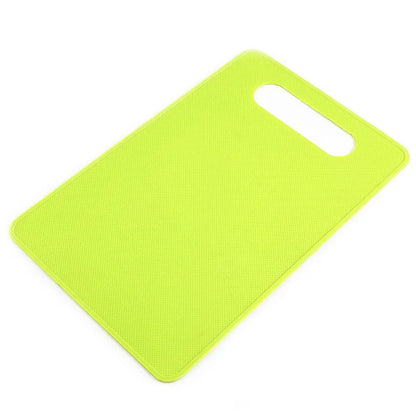 Non-Slip PP Cutting Board for Kitchen – Square Plastic Chopping Board for Vegetables &amp; Fruit, Easy-Clean, Double-Sided, Lightweight Food Prep Board