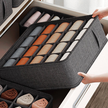 Modular Grid Wardrobe Organizer Boxes – Closet &amp; Drawer Storage System