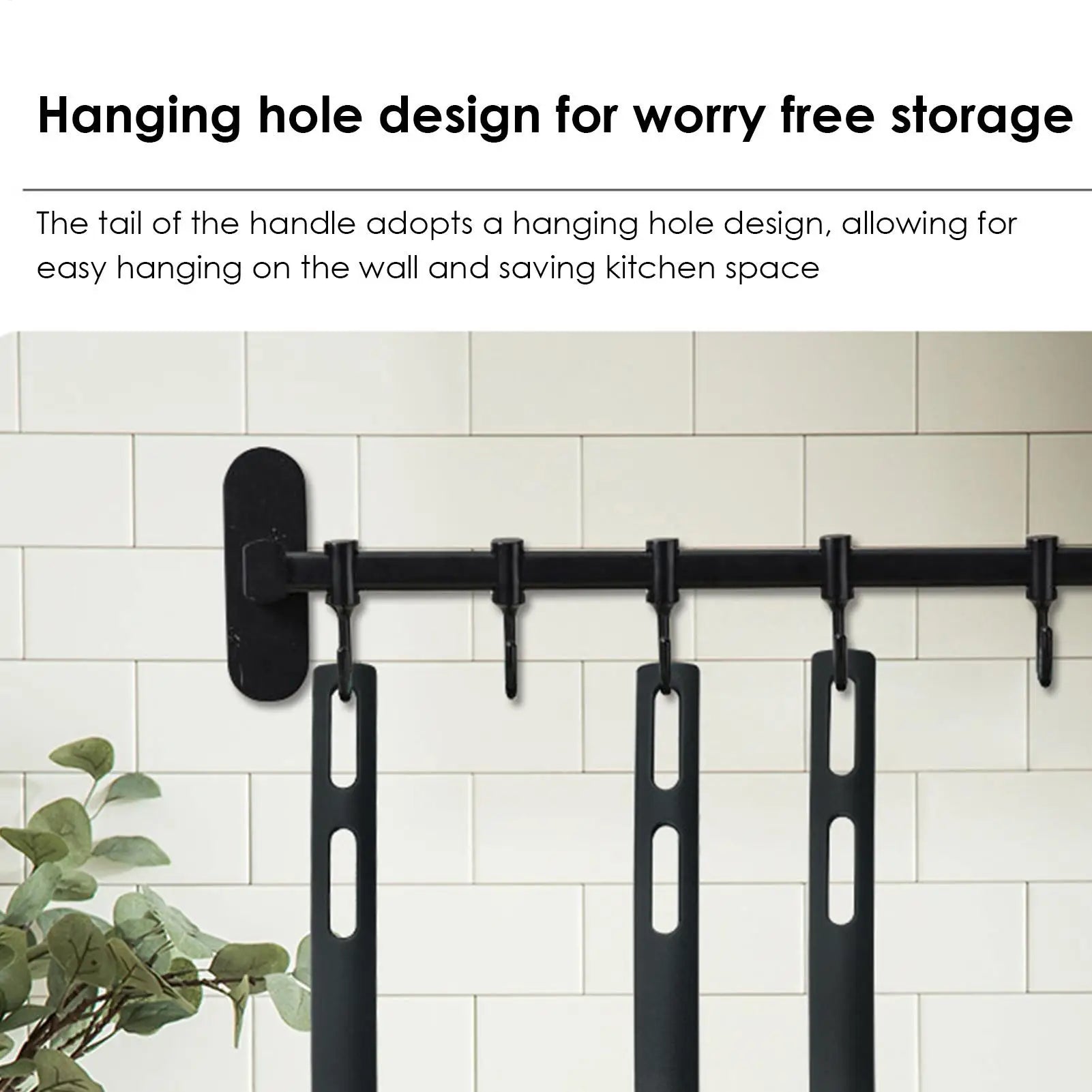 NOVAPRIME™ Premium Nylon Kitchen Utensil Set (3-Piece) – Heat-Resistant Non-Stick Spatula, Spoon &amp; Turner with Ergonomic Handles