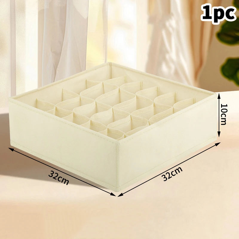 Home wardrobe drawer organizers - clothing, underwear, socks, bra organizers - essential home necessities cabinet organization