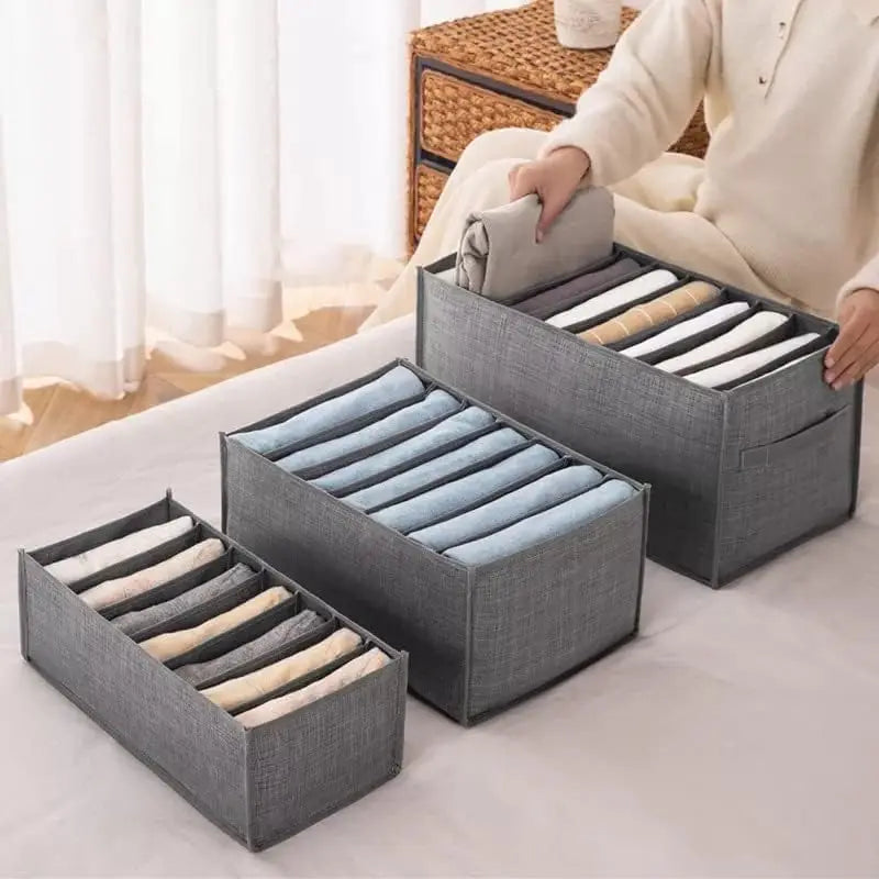 Clothes Storage Boxes with Drawer Organizer – Wardrobe &amp; Closet Set
