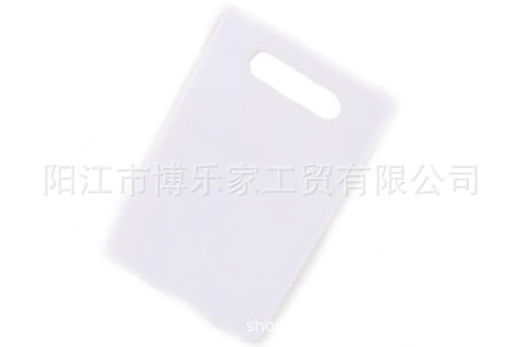 Non-Slip PP Cutting Board for Kitchen – Square Plastic Chopping Board for Vegetables &amp; Fruit, Easy-Clean, Double-Sided, Lightweight Food Prep Board