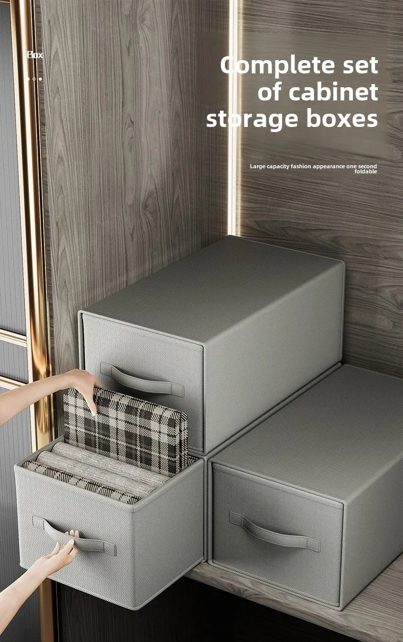 Multi-Purpose Drawer Organizer Box – Wardrobe Clothes Storage