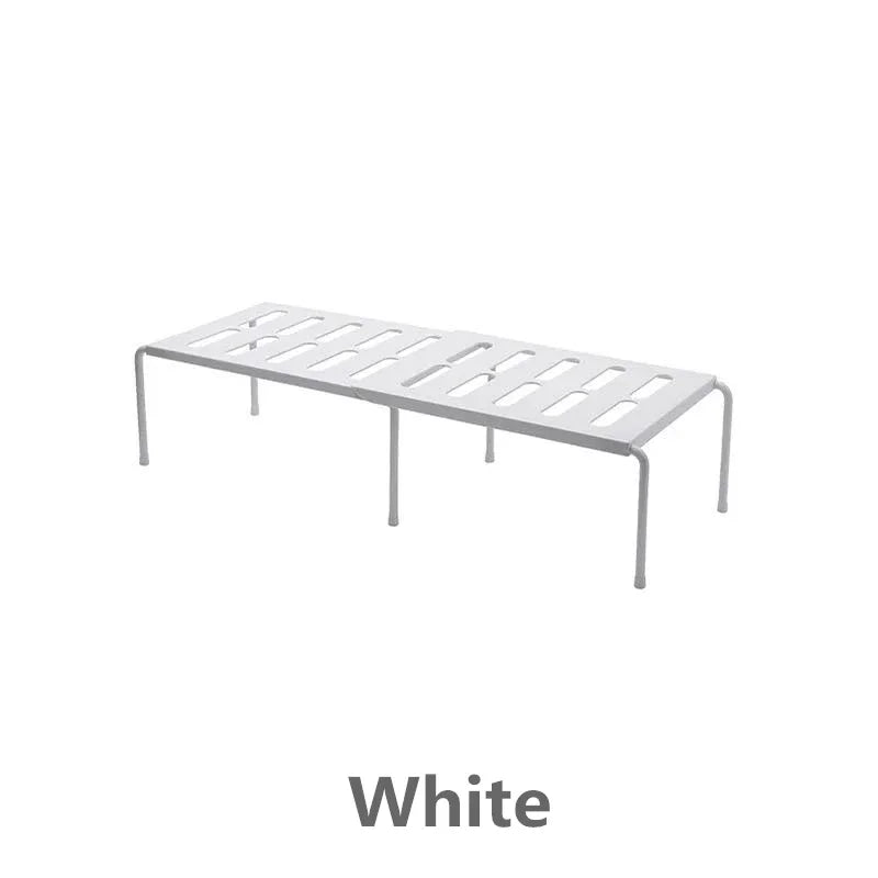 SpaceLift Stackable Cabinet Shelf Riser – Modern Space Saving Organizer