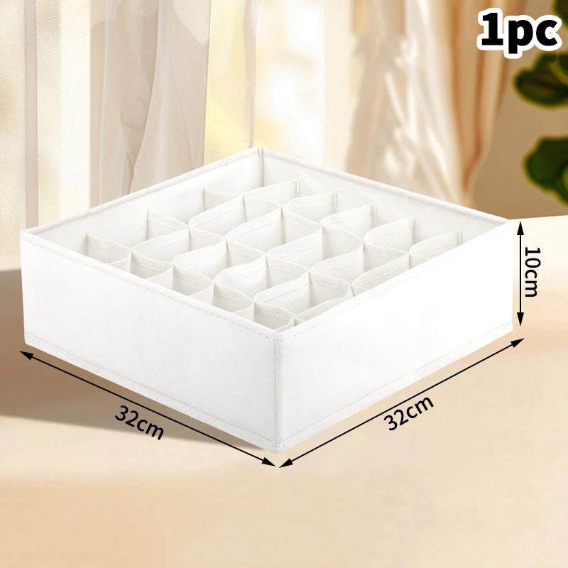 Home wardrobe drawer organizers - clothing, underwear, socks, bra organizers - essential home necessities cabinet organization