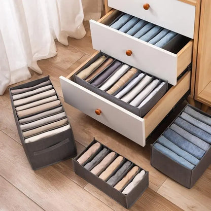 Clothes Storage Boxes with Drawer Organizer – Wardrobe &amp; Closet Set